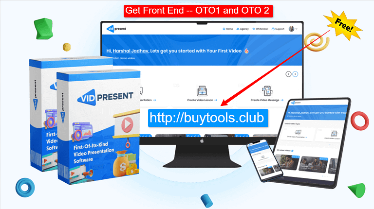 VidPresent Now in the Club with OTO1 and OTO2