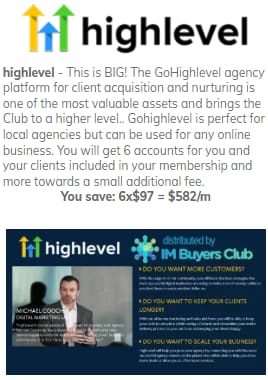 Go High Level Is IN our Club