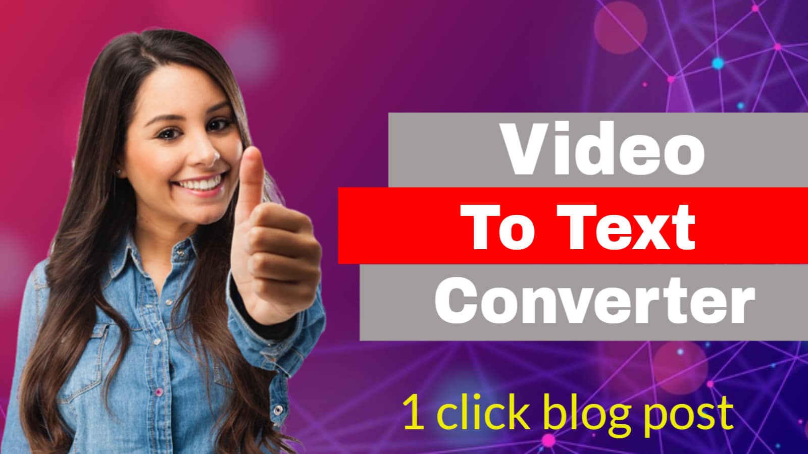 Video To Text converter