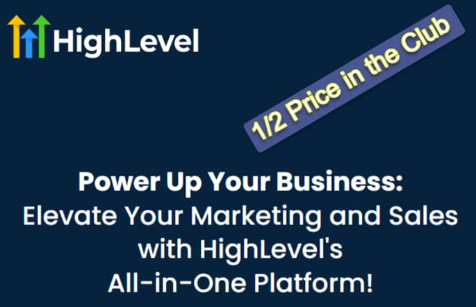 Get Go High Level in our club