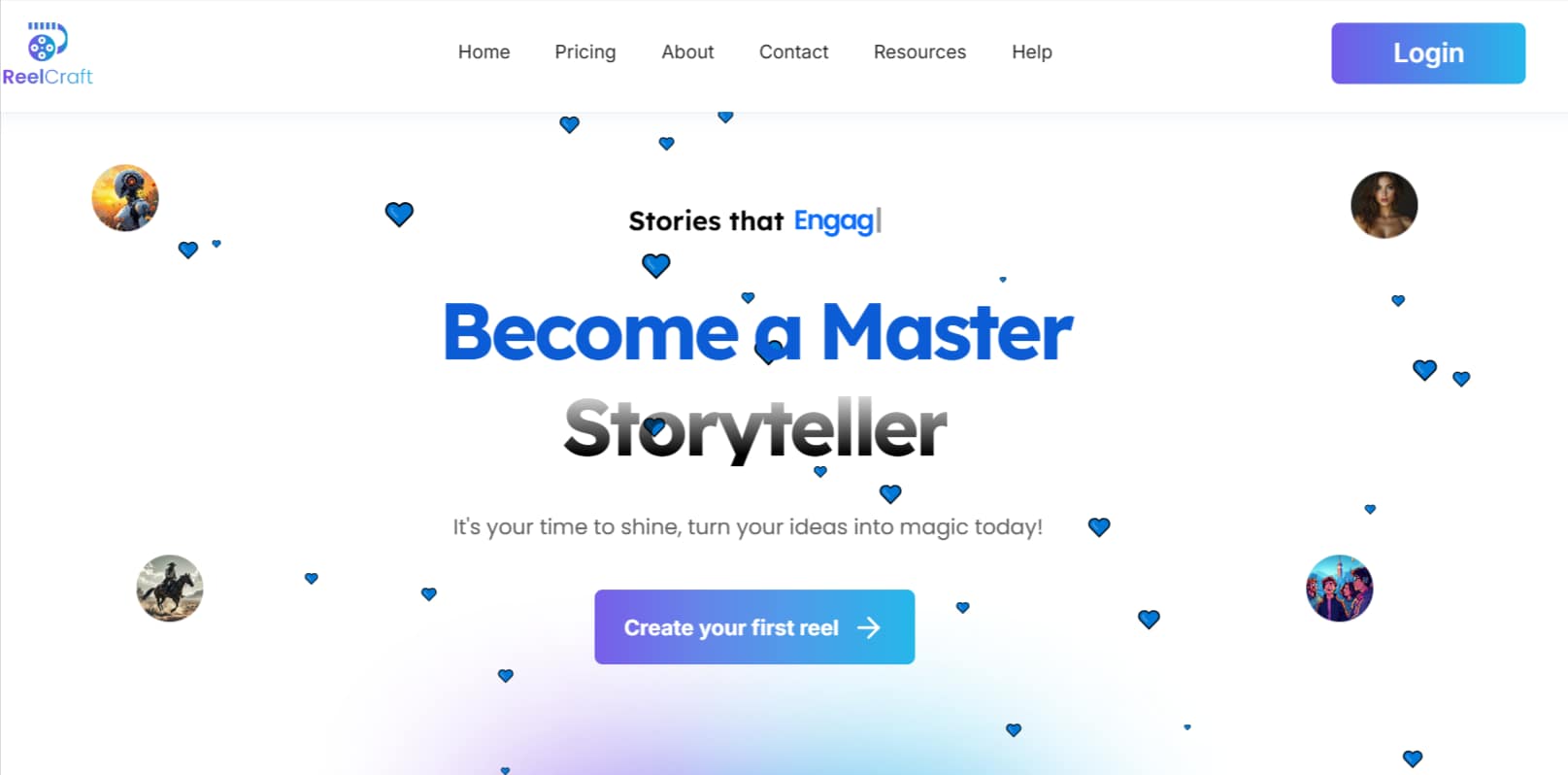reelcraft.ai storytelling ai app