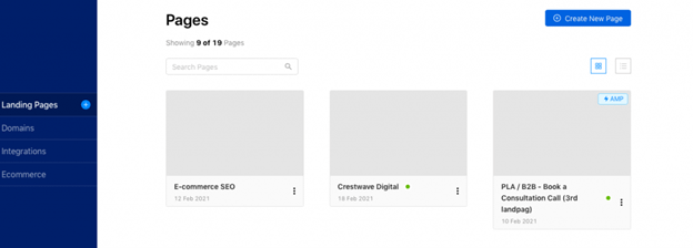 swipe-pages-dashboard swipe pages dashboard