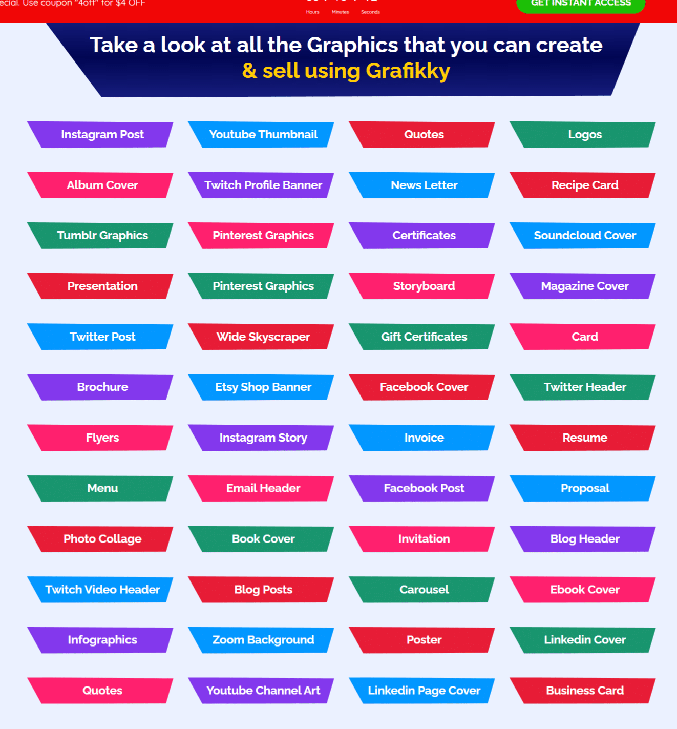 what-type-graphics What types of graphics can you design with Grafikky
